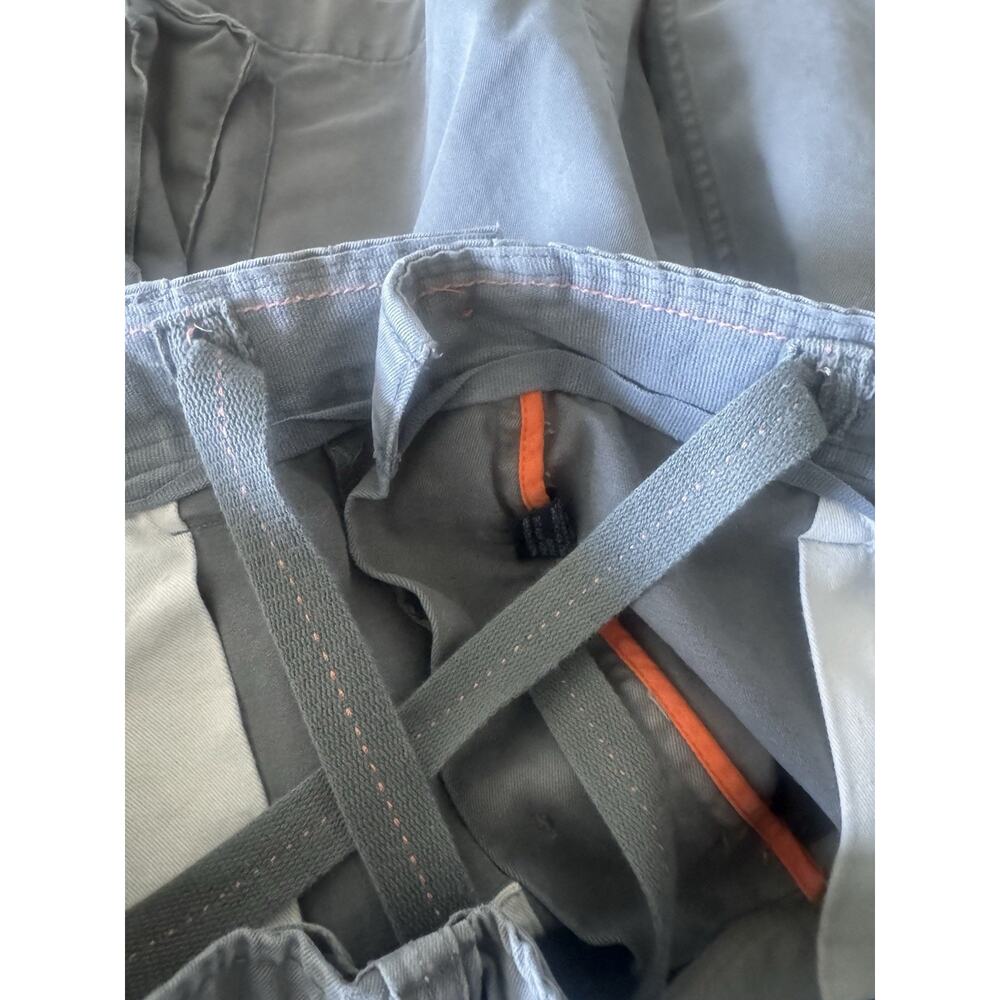 Vintage Polo Ralph Lauren Paratrooper Cargo Shorts Mens 35 Gray Military Utility - Picture 12 of 14